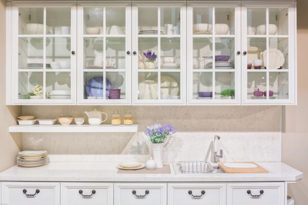 Glass Cabinets Installation in Irving