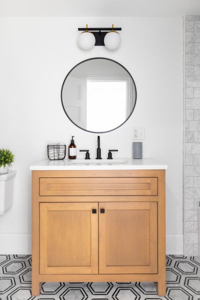 Custom Vanity Installation in Irving