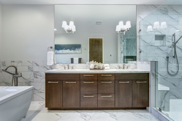 Bathroom Storage Installation in Irving